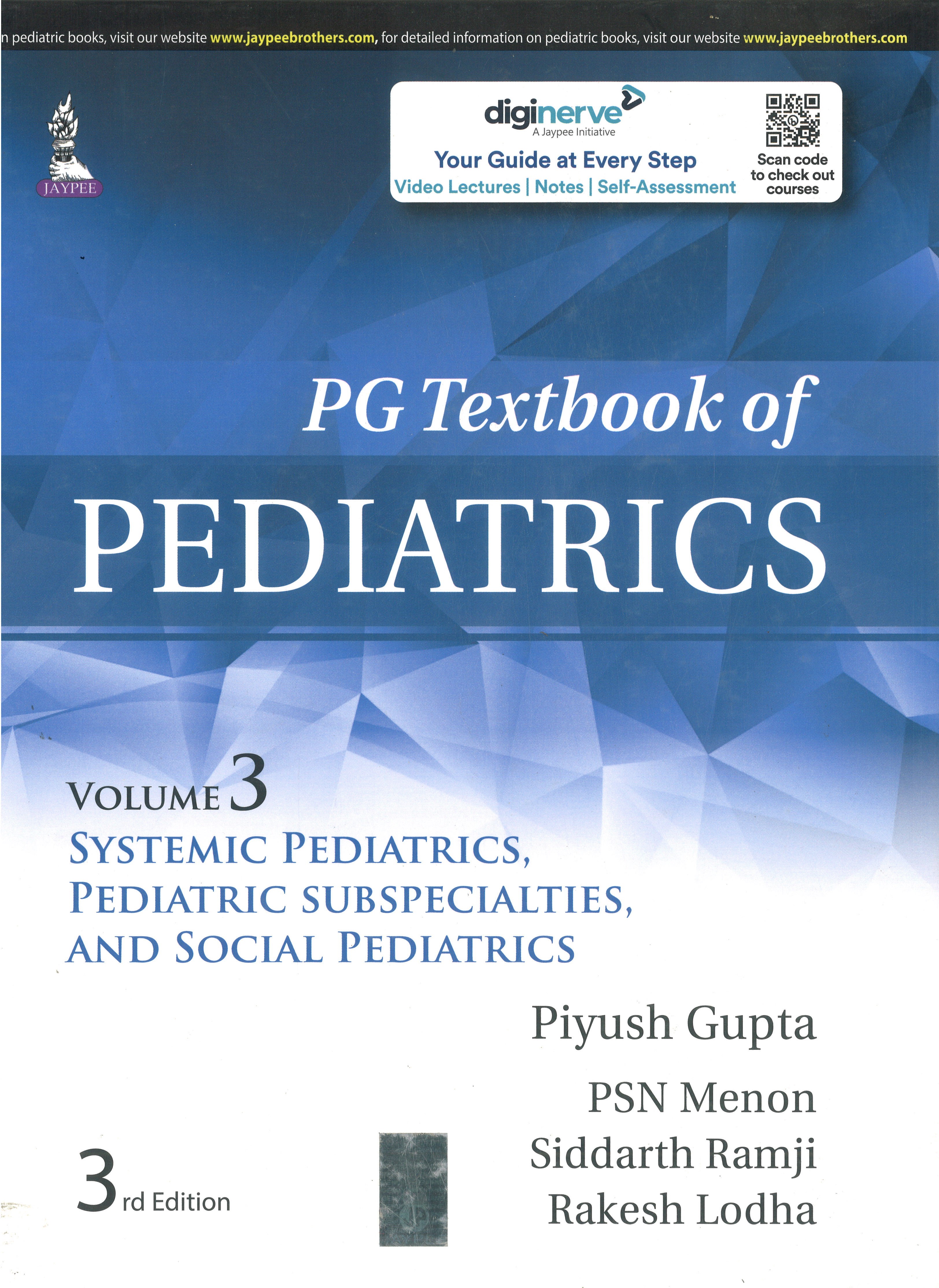 PGT Textbook of Pediatrics
