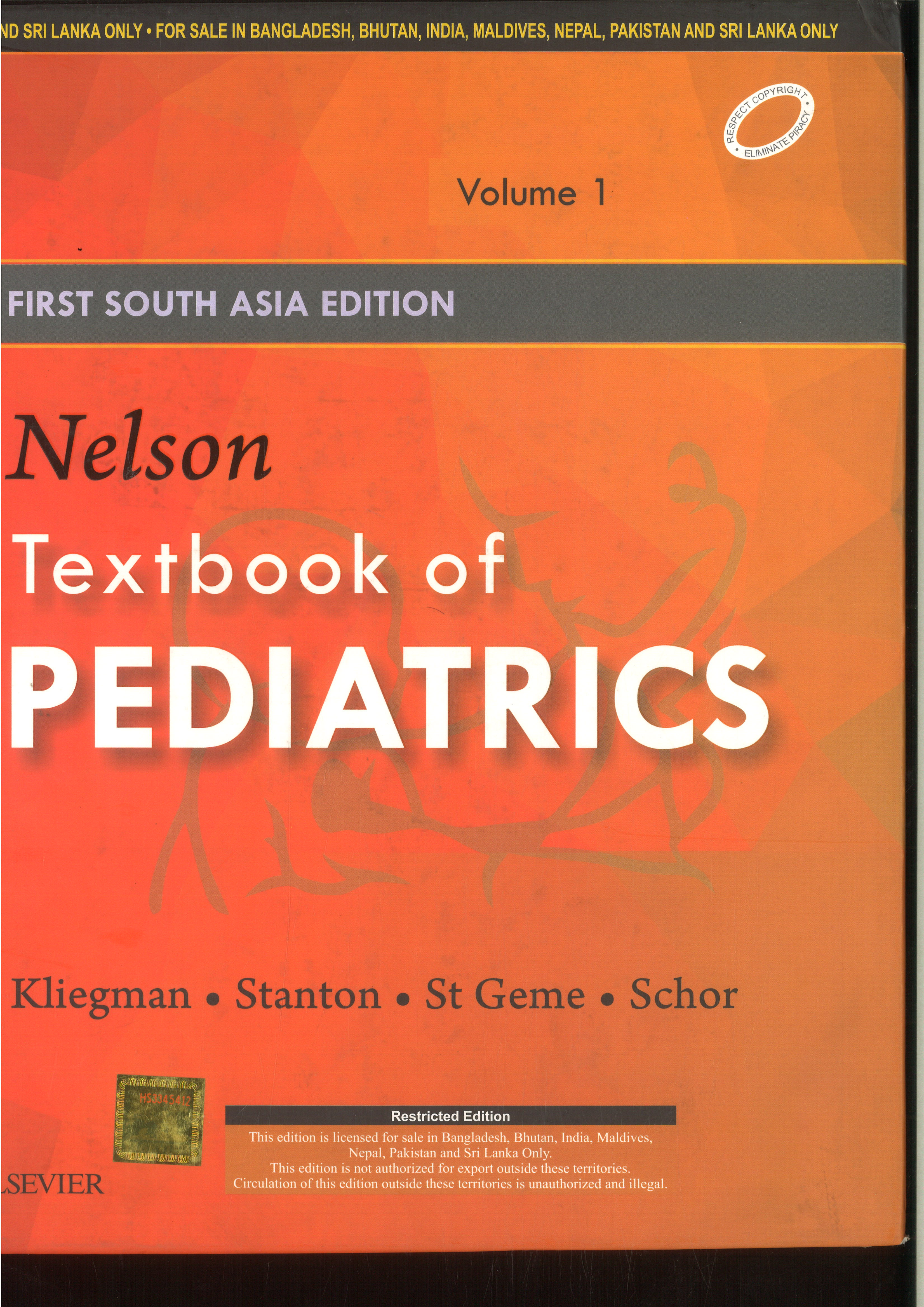 Nelson Textbook of Pediatrics