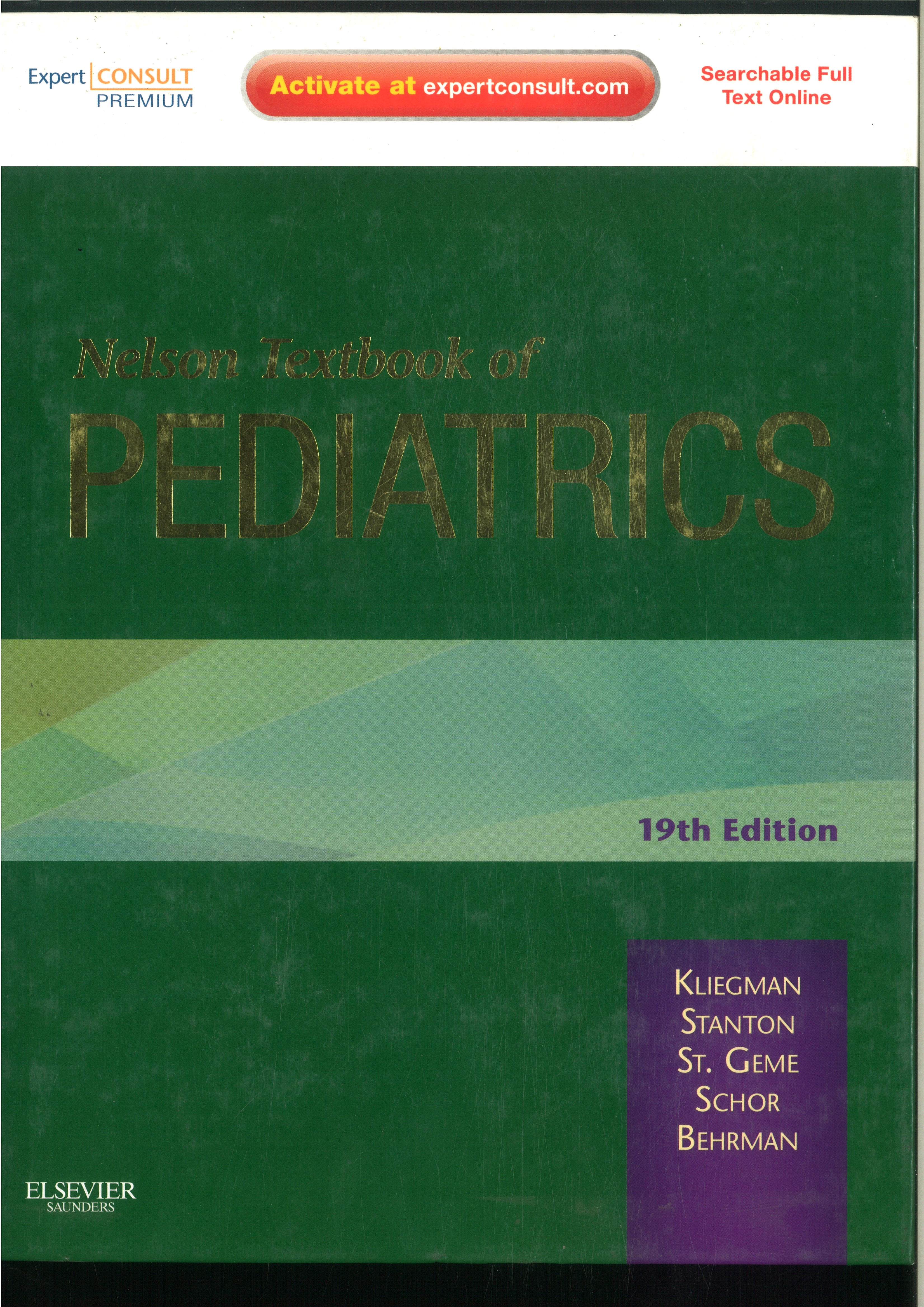 Nelson Textbook of Pediatrics